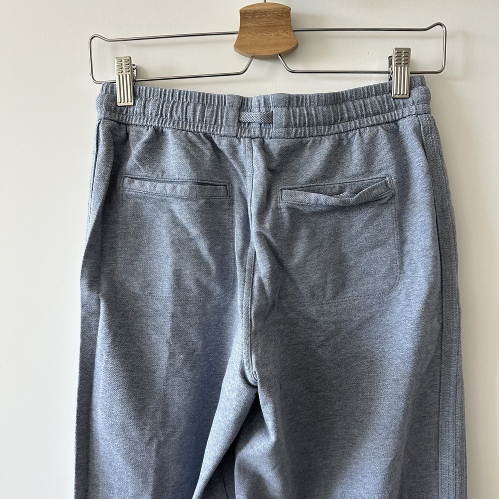 Athleta Light Blue Farallon Heathered Wide Crop Pants Women's Size 0 - Picture 8 of 10
